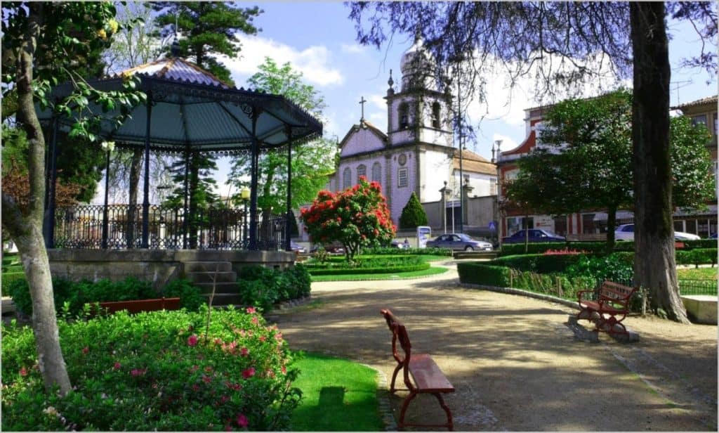 Jardim do calvário de penafiel