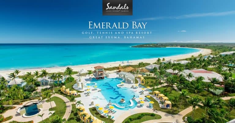 Курортный отель sandals resort, эмеральд бэй
