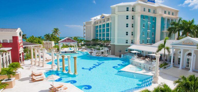 Курортный отель sandals royal bahamian resort